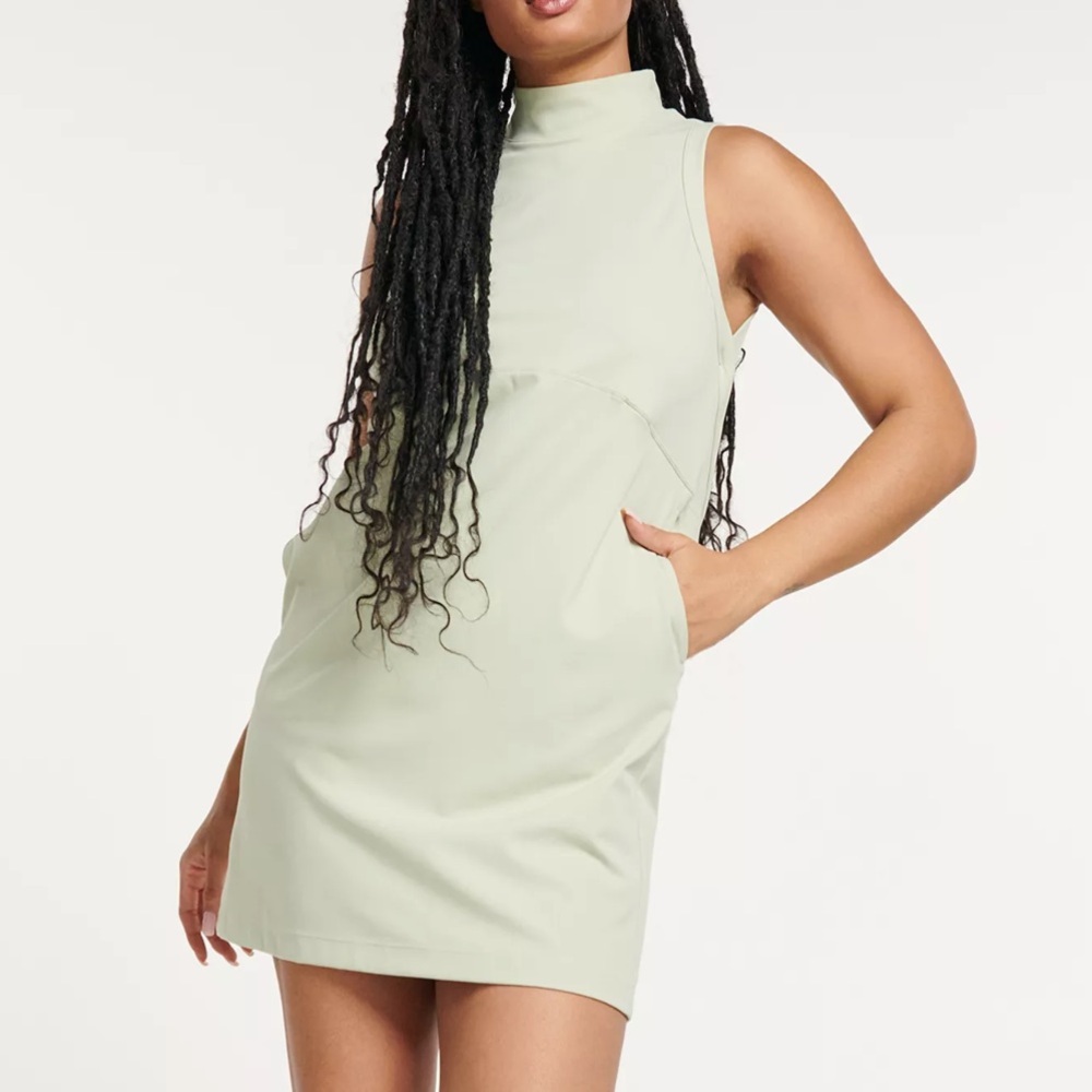 FLX Affirmation Mint Commuter Athletic High Neck Dress Size XXL